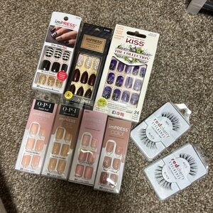 Kiss Nails & Red Cherry Lashes